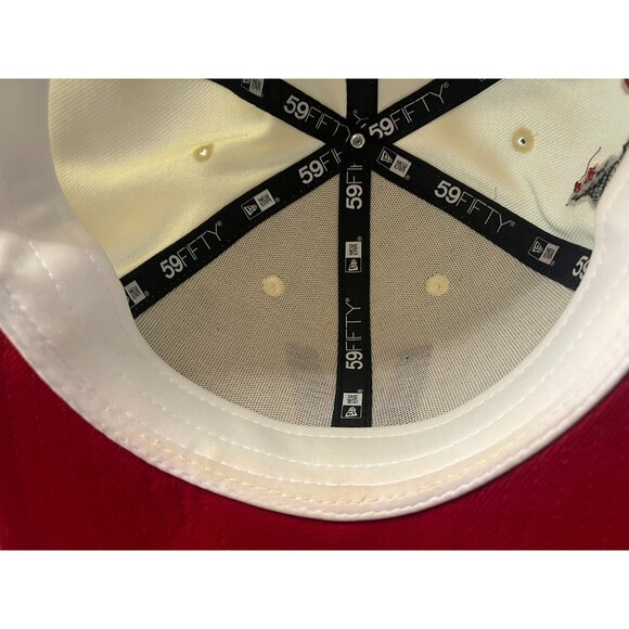 Washington Senators Baseball Hat New Era 59Fifty Fitted 7 1/8 MLB Nationals - Picture 10 of 11